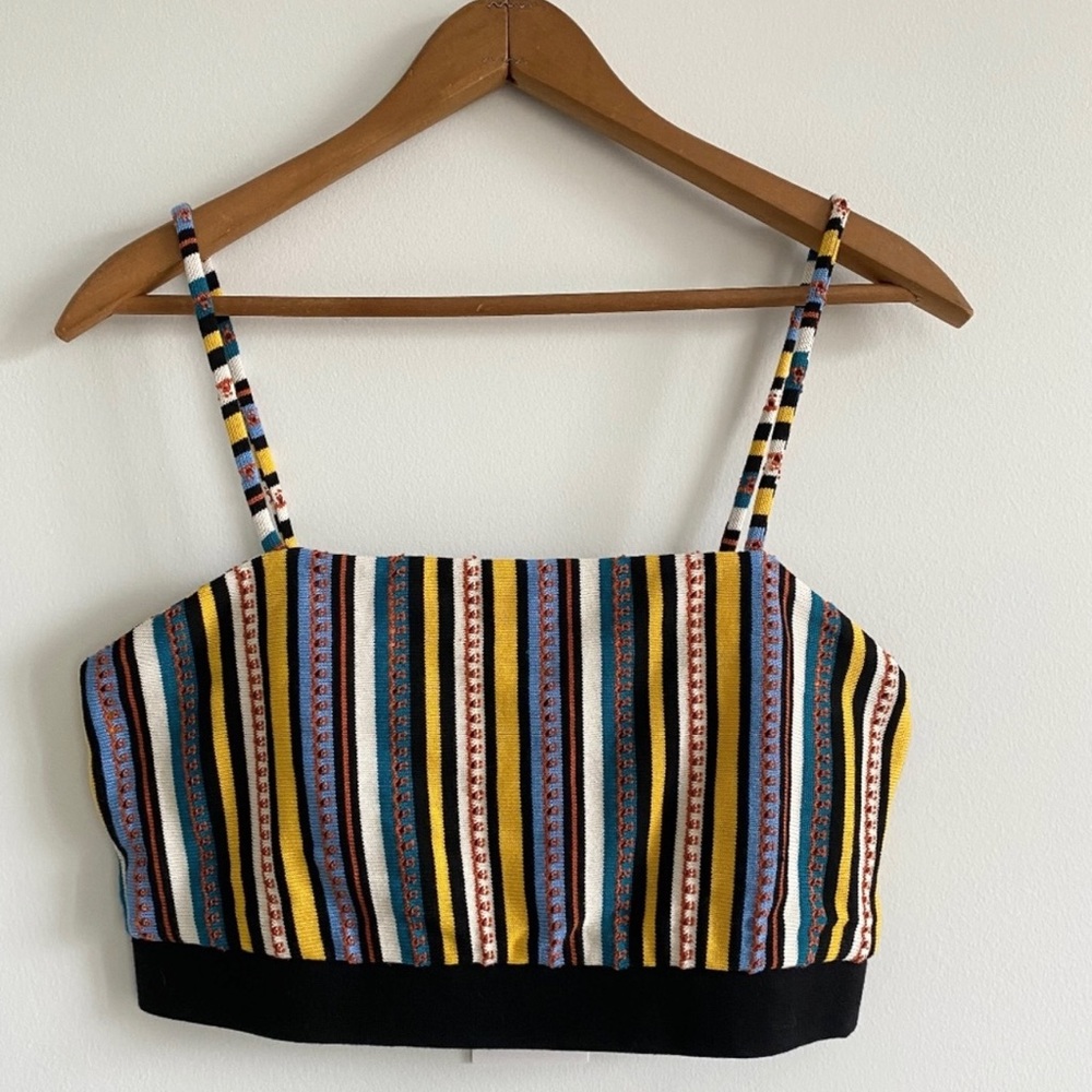 Zara knit crop top medium